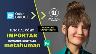Export METAHUMAN to UNREAL ENGINE using QUIXEL BRIDGE | Tutorial | Animate your metahumans
