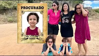 Caio DESAPARECEU!!! e o primo Gabriel chorou muito!!!