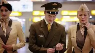 Бортпроводники Авиакомпании ЮТэйр / UTair Airlines flight attendants