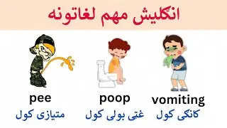 Basic English words in Pashto | English vocabulary in Pashto