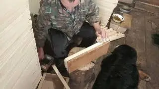 VID  Простейший  , НО!   удобный  кондуктор  для  сколачивания   магазинных  рамок