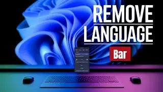 How to Remove a language from the language bar in Windows 11 | Language Bar | Remove Extra Language