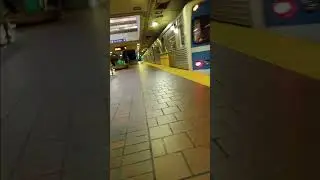 baltimore subway. departing from  (CHARLES CENTER)