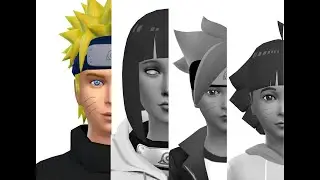 [Sims 4]  Create a sim - Naruto Uzumaki (With CC)
