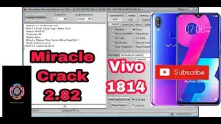 Vivo 1814 Frp Unlock Done 🔓 From Miracle Crack 2 82 New Method 2023 