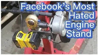 Custom Harborfreight Power Rotating Engine Stand