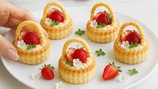 Do you have puff pastry? I learned this trick at a restaurant! Dessert in 10 minutes!