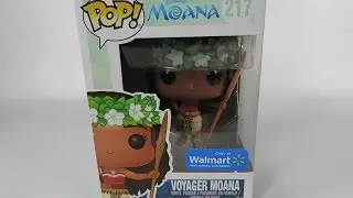 Walmart Exclusive Funko Pop Vinyl Moana Voyager Moana Unboxing