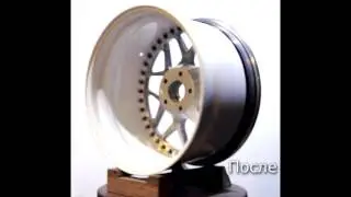 Зеркальная полировка лицевой части и покраска в белый дисков Vorsteiner