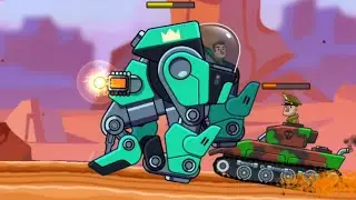 Hills Of Steel - New Tank VS 1000 Tank  Gameplay Part 11