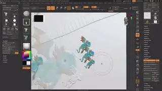 【ZBrush 2022】【memo】alpha : BAS RELIEF