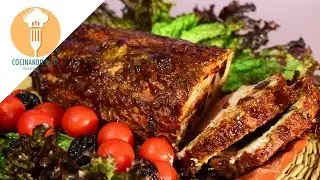 Lomo de Cerdo Mechado en Salsa de Ciruela