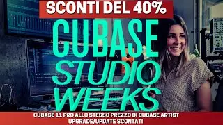 Super sconti su Cubase - Cubase Studio Weeks