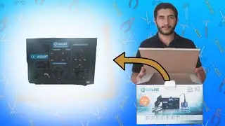 SUNLİNE 852D DETAYLI İNCELEME - Üflemeli Havya İstasyonu Kutu Açılışı