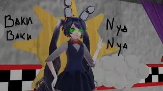 MMD Baku Baku Nya Nya (meme)
