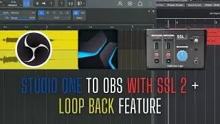How To Record Studio One Audio with SSL 2+ Loop Back
