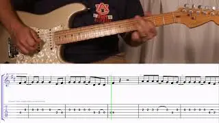 How to Play the Melody to Changes in Latitudes by Jimmy Buffett on Guitar with TAB