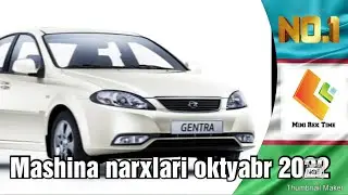 Avto e'lon narxlar Oktyabr oyi 2022 mashinalar narxlari
