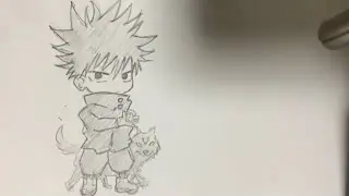 How To Draw Megumi | Step By Step | Jujutsu Kaisen