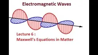 Electromagnetic Waves - Lecture 6 : Maxwell's Equations in Matter