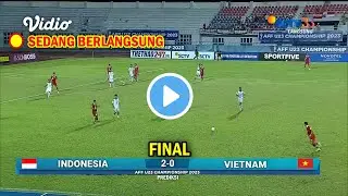 🔴 Sedang Berlangsung SCTV • TIMNAS INDONESIA U-23 VS VIETNAM | FINAL Piala AFF U-23 2023 | Cara Live