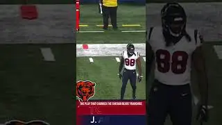 This play gave the Bears the 1st pick last year. Franchise-changing. 
