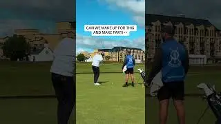 Playing ST ANDREWS OLD COURSE - OPENING HOLE PAR 4