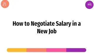 How to negotiate salary in a new job