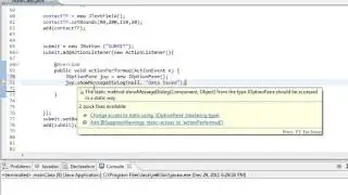 Advanced Event Handling and Swing in Java Programming Language Part 2 (Hindi)