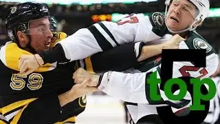 Top 5 NHL Hockey Fights of October 2016