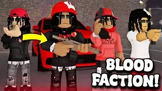 I STARTED A BLOOD FACTION IN THIS SOUTH BRONX ROBLOX HOOD GAME!
