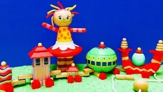 Wooden Stacking Ninky Nonk and Upsy Daisy In The Night Garden Toys