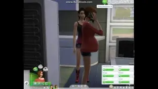 The Sims 4 #24 Влада скоро рожает! (Две подруги)