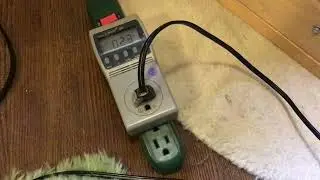 Inrush current measured on a 1965 fender champ amp