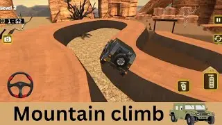 Mountain climb of jeep 🚙