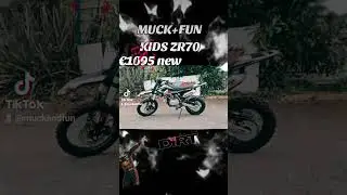 MUCK+FUN MEW ZR70 KIDS OFF ROAD DIRT BIKE