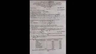 3rd Semester Degree Business Statistics  Question paper August 2022   #previous #Osmania University