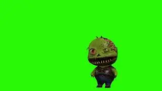 Horror Zombie Green Screen Video | No Copyright 