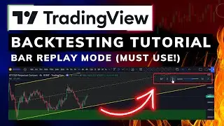 Tradingview Backtesting Tutorial Bar Replay Mode (DO THIS!)