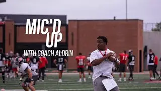 IWU Football Mic'd Up with Coach Aldrin