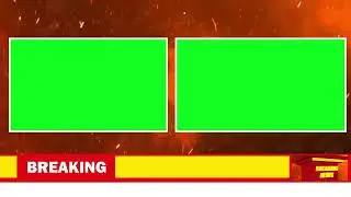 news two window green screen templates || news templates green screen