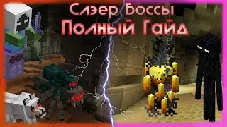 COMPLETE guide to SLAYER BOSSES on Hypixel SkyBlock!
