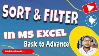 Sort & Filter  In Ms Excel || Ms Excel Main Sort & Filter kya Hai?