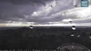 Tornado-Warned Storm Brings Heavy Rain and Wind to Central California
