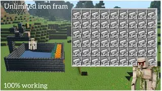 Unlimited iron fram in Minecraft with command block| How to make iron fram in Minecraft 1.18,1.19|