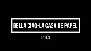 La Casa De Papel - Bella Ciao Lyrics Video | Money Heist | YRHD