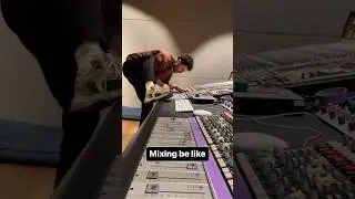Me mixing in this room for the last time ever🥺