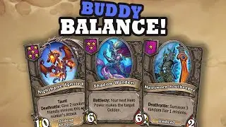 Patch  30.0.3 Buddy Balance! Hearthstone Battlegrounds