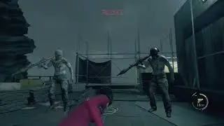Resident Evil 4 Remake (Separate Ways) - hilarious rocket launcher fail