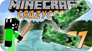 Minecraft CHAOS CRAFT #37 - TNT Smash Bat